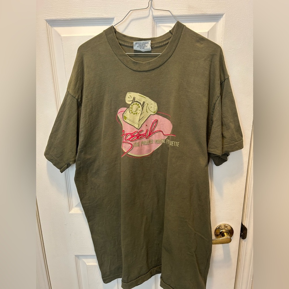 Fossil phone‎ T-shirt